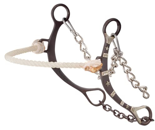 Klassisk häst Bozo Sidepull Hackamore 7 1/2 tum
