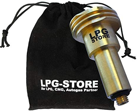 LPG Autogas Tankadapter ACME M10 Ausführung lang für Deutschland und Europa mit Stoffbeutel