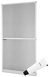 empasa Insektenschutz Fliegengitter Tür Alurahmen Master SLIM PLUS mit Scharnierkleber weiß, braun oder anthrazit 100 x 210 cm