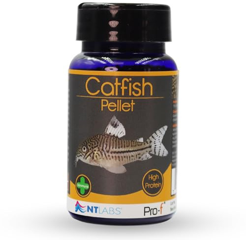 NT Labs Pro-f Catfish Fast Sinking Pellet Aquarium Food (60g)