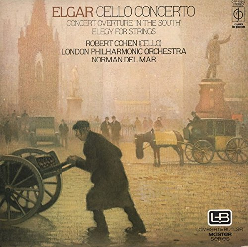 CFP 40342 ROBERT COHEN Elgar Cello Concerto London Philharmonic Norman Del Mar