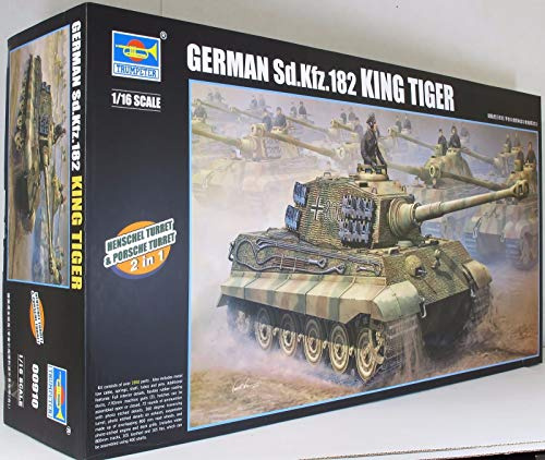 Trumpeter TRU00910 910 Modellbausatz German King Tiger 2 in 1
