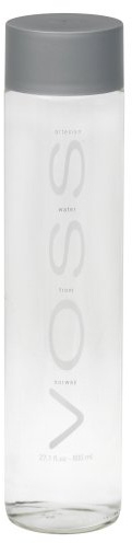 Voss Artesian Water (Still) Glass Bottles, 27.1-Ounce (Pack of 6)