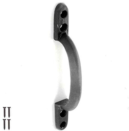 Black Cast Iron Door Pull Handle