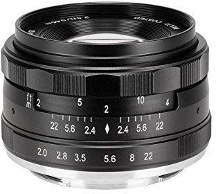 Meike Optics MK 50mm f2.0 Objektiv manueller Fokus für Fuji D121262 Unbekannt