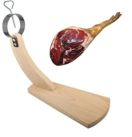 sararui Jamonero Holder Hombro de Madera Herramienta de Almacenamiento de jamón, Home Kitchen Haller, Herramientas de Almacenamiento de restaurantes de Cocina Jamoneros (Color : A)