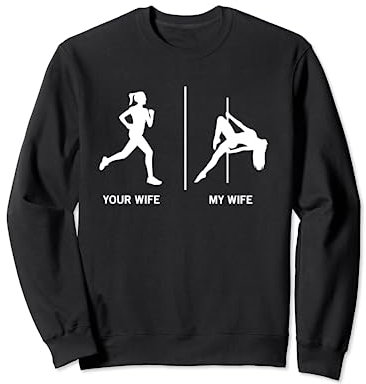 Pole Dance Geschenk Ehemann Mann Poledance Sweatshirt