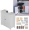 Meuble sous Lavabo, Meuble Lavabo Salle de Bain avec 2 Portes, Meuble Toilette, Meuble de Rangement en MDF, Armoire de Salle de Bain, Meuble Colonne Rangement, Planche réglable, 60 x 30 x 60cm - Blanc