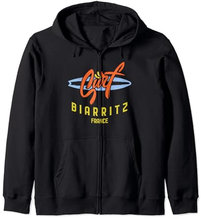 Surf Biarritz, Surfen Biarritz in Frankreich, CrossBoard Kapuzenjacke