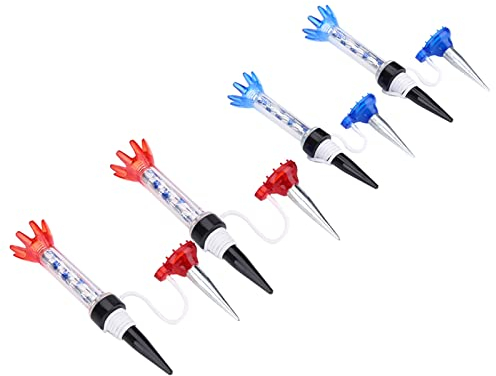 3 Zoll/88 Mm Golf-Tees-Set, Magnetische Golf-Tees, Verstellbare und Wiederverwendbare Kunststoff-Tee-Klaue, Perfektes Golf-Trainingsgerät, Verbessern Sie Ihre Flugbahn. Set aus 4 Flexiblen Golf-Tees