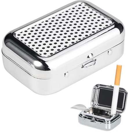 Taschenaschenbecher Für Unterwegs,Aschenbecher Für Unterwegs,Taschenaschenbecher,Reiseaschenbecher,Taschenaschenbecher Geruchsdicht Für Camping, Rauchen Im Innen-Oder Außenbereich