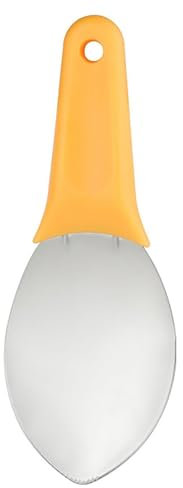 CENPEK Multi-Purpose Mango Slicer Spoon,Stainless Steel Mango Slicer Spoon,Fruit Pit Remover Tool,Watermelon Slicer Tool,Practical Kitchen Gadget