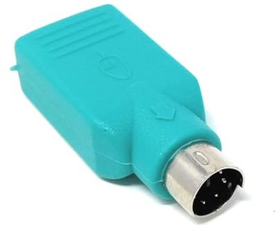 DRUT Adattatore da USB A Jack a Mini DIN 6 pin maschio (da USB a PS/2)