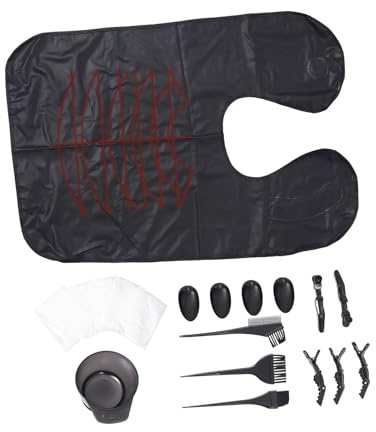 FOMIYES 32 Piezas Tinte Cabello Set de Tinte Cabello de Herramientas para Salón de Belleza y Uso Doméstico