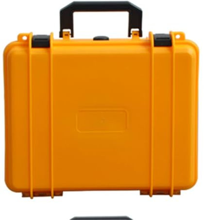 CYMMIYT Caisse à Outils Vide Mallette à Outils en Plastique de Petite Taille adaptée au Transport d'outils(Yellow)