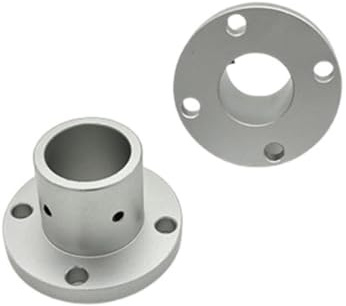 1 pz Supporto Albero Guida Flangia Circolare Piatta Fissaggio Ottico Sedile Diametro Foro 3mm 4 5 6 8 10 12 15 16 20 25mm(Hole diameter 20mm)