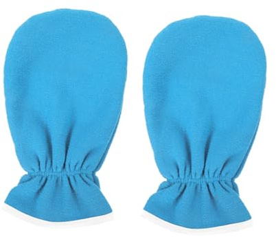 Anneome Guantes Exfoliantes Térmicos para Manos Funda Protectora de Parafina para Cuidado de Nutritivo y Casa Azul