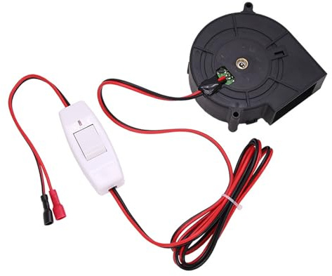 Soplador De Rodamiento Bolas Resistencia 7000 RPM Sistemas Enfriamiento 12 V 2 94 A Para Entusiastas Del Arte Del Encendido Parrilla Circulación Aire Soplador