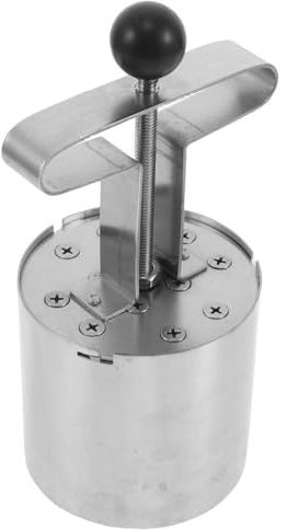 TOYANDONA Honeycomb Briquette Machine Handmade Mold Replacement Briquette Mold Silver