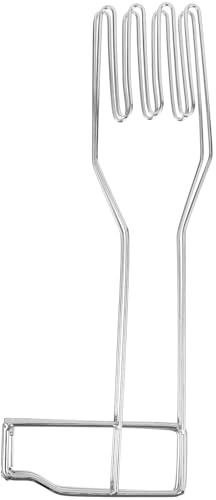 YARNOW Silver Iron Kitchen Glove Drying Holder Hanging Glove Rack Foldable Drying Dishcloths Easy to Clean for Kitchen Storage Organisation