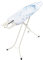 Brabantia - Ironing Board A - With Steam Iron Rest - Adjustable in Height - Non-Slip Rubber Feet - Cotton Cover with Foam Layer - Foldable - Cotton Flower - 110 x 30cm