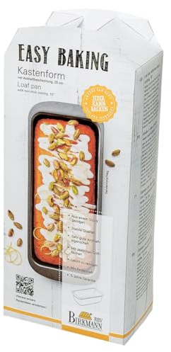 Birkmann, Kastenform, 25 cm, Karbonstahl, hoher Rand, Antihaftbeschichtung