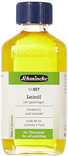 Schmincke Leinöl, kalt geschlagen, 200 ml