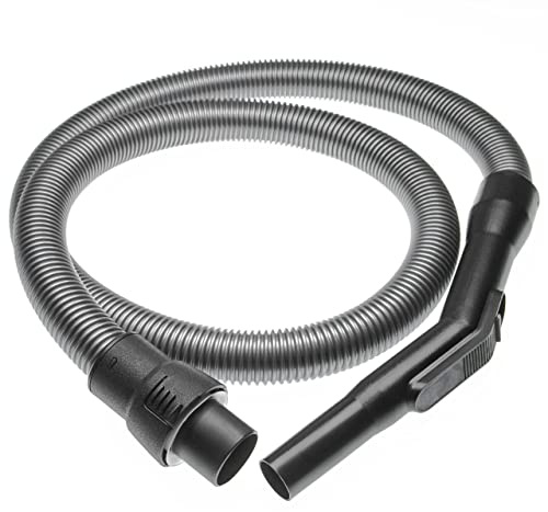 vhbw Tuyau compatible avec AEG LX7-1-DB | JMORIGINFD, JMALLFLRBK, JMALLFLR+, JMORIGIN, JMALLFLRLR aspirateurs - 2,14 m, avec raccord circulaire 32mm
