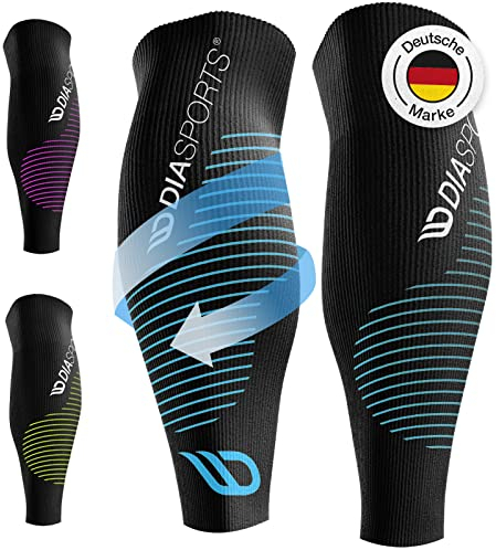 Diasports Waden Kompression für Herren & Damen | Wadenbandage | Kompressionsstrümpfe Sport | Kompressionsstrümpfe ohne Füße | Kompressions Wadenbandage für maximalen Halt bei Sport, Marathon…