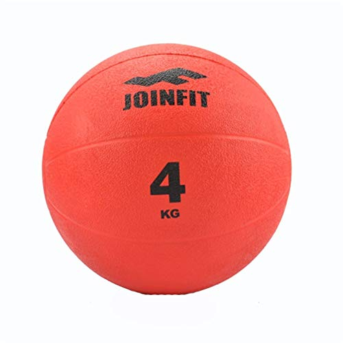 Medizinbälle 4kg Trainingsball Für Erwachsene Fitness, Home Kernstärke Bizeps Training Solide Gummi Hüpfkugel