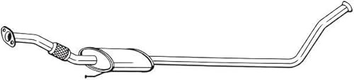 BOSAL Mittelschalldämpfer 287-615