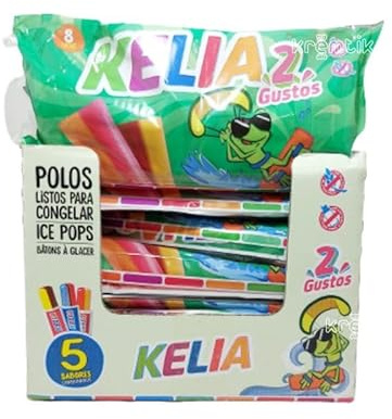 Kelia 2 Sabores 8 Unidades (15 Bolsas) | 120 Unidades de 80ml