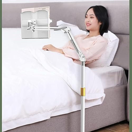 FaLkiN Buchhalter zum Lesen, höhenverstellbar, Buchständer zum Lesen im Bett und Sofa, Kochbuchständer, personalisierbar
