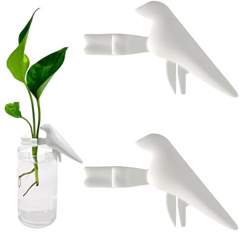 Hekasvm Klammern für Pflanzen, Pflanzenklammern für Stiele, Sprossen und Triebe, Pflanzen Clips für Indoor-Garten, Lustiges Geschenk für Pflanzenliebhaber (2 Stück)