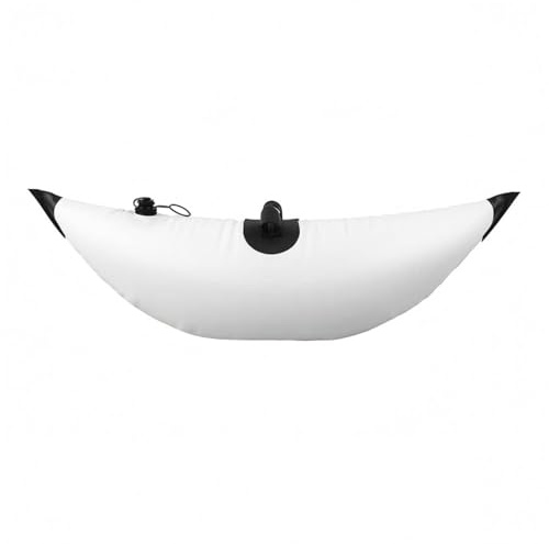 Xgdsnly Galleggiante Gonfiabile Tubo Allungato Stabilizzatore Kayak Tappi Neri Accessorio Acquatico, Bianco
