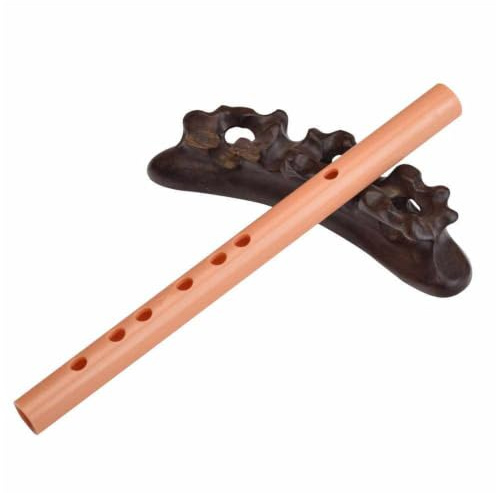 Blockflöjt Blockflöjt Traditionellt Musikinstrument Harts Vertikal Vind Med 6 Hål Lämplig För Nybörjare Vuxna