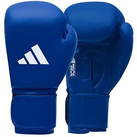 Adidas AIBA boxningshandskar boxhandskar, blå, 30 ml