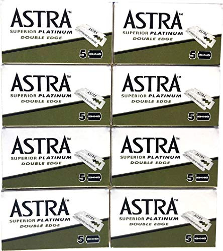 40 ASTRA - Superior Platinum Rasierklingen + 1 Treet Platinum Rasierklingen 1 Kostenlose