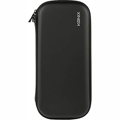 Konix Mythics Custodia di protezione e trasporto pro per console Nintendo Switch, Switch Lite e Switch OLED - Almacenamiento di 14 giochi - Nero