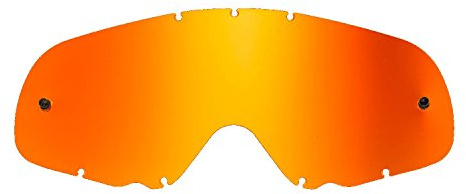 SeeCle 416166 Orange getönte verspiegelte gläser für Brillen kompatibel mit Oakley Crowbar Maske