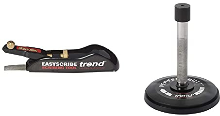 Trend E/SCRIBE EasyScribe Tool, Black, 700 mm & M/PB01 Perfect Butt Scribing Tool