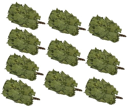 10 x Eichenreisig Premium für Sauna – Frischer Eichen-Quast aus aktueller Saison | Kräftiger, aromatischer Sauna-Reisig für traditionelle Aufgüsse | Dufte Momente