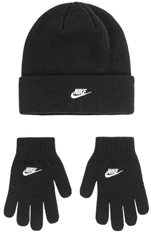 NIKE Kids' Club Beanie and Glove/Mitten Set
