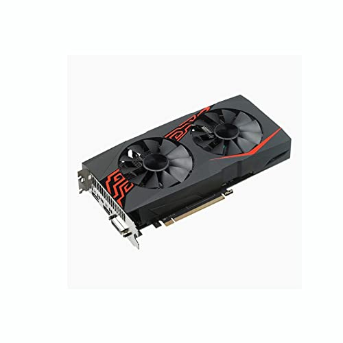 Taygate Carte Graphique de Jeu Fit for ASUS GTX 1060 5 Go Carte Graphique GPU GTX1060 5G Cartes Vidéo Jeu D'ordinateur Pubg Bureau De Bureau Pc Carte 960 570 VGA DVI Carte Vidéo
