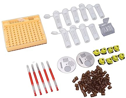 Syst¨¨me D'¨¦Levage de Reine en Plastique, Kit D'apiculture, Fournitures de Greffage de Reine pour Apiculteurs