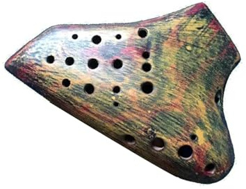 Okarina Triple Ocarina Pottery Instruments Alto Tone C Ocarina Of Time Professionelles Musikinstrumentenzubehör