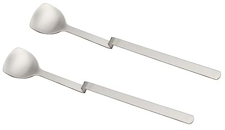 Cabilock Cucchiai Per in Acciaio Inossidabile Di Qualità Alberghiera Cucchiaini Multifunzione Per Mescolare Caffè Espresso