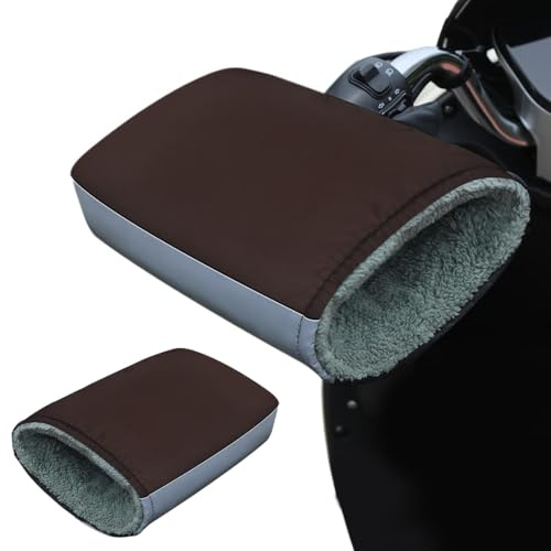 Gants de guidon de vélo pour le cyclisme Imperméables à l'eau, coupe-vent | Moufles Cyclisme Chaudes Coupe-Vent Pour Temps Froid Hivernal Doublés en polaire chaude isol