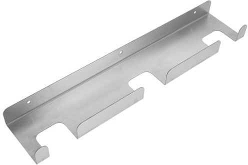 CIYODO Pizza Storage Rack Heavy Duty Stainless Steel Wall Mount Pizza Peel Hanger Kitchen Tool Organizer Space-saving Wall Rack