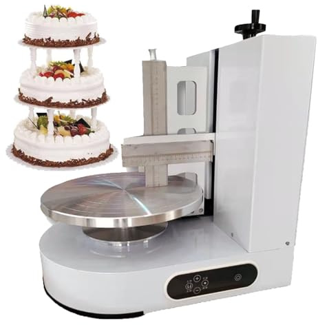 Automatic Cake Icing Machine - Effortless Cream Smoother for Perfect Cake Decoration - Ideal for Smooth Coating and Bread Cream Application